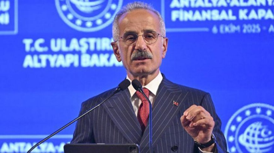 Bakan Uraloğlu’ndan Müjde: 4 Saatlik Yolculuk 36 Dakikaya Kısalacak