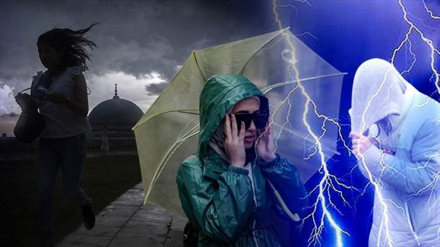 Meteoroloji’den 4 İl İçin Turuncu, 16 İl İçin Sarı Kodlu Çok Kuvvetli Uyarı!
