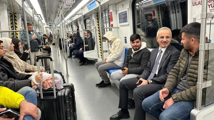 Gayrettepe-İstanbul Havalimanı Metrosu Tarihi Yolcu Rekoru Kırdı